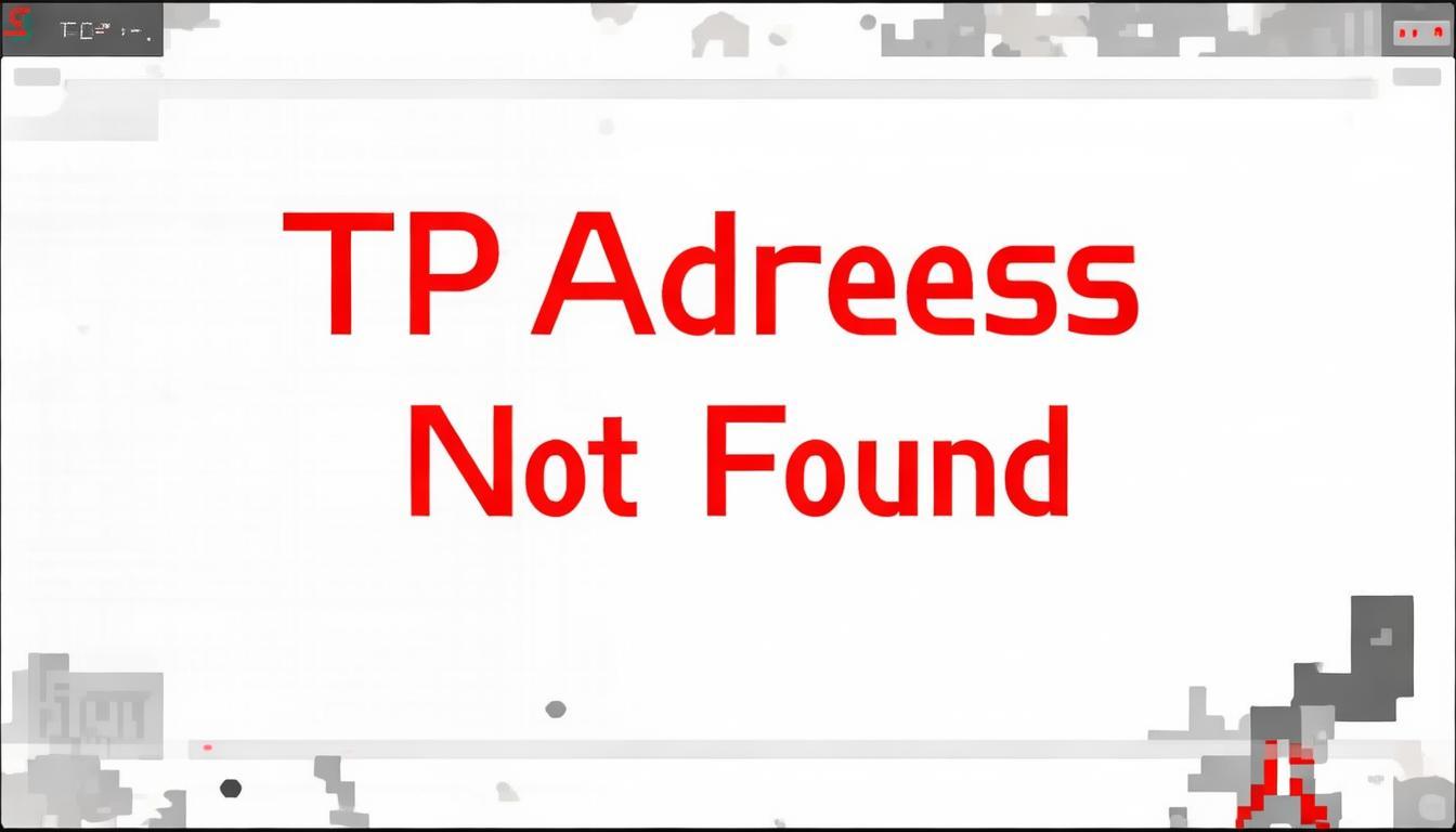TP地址查詢不到  第1張